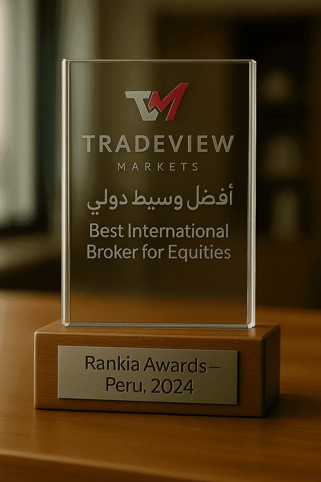 Best International Broker for Stocks award — Rankia