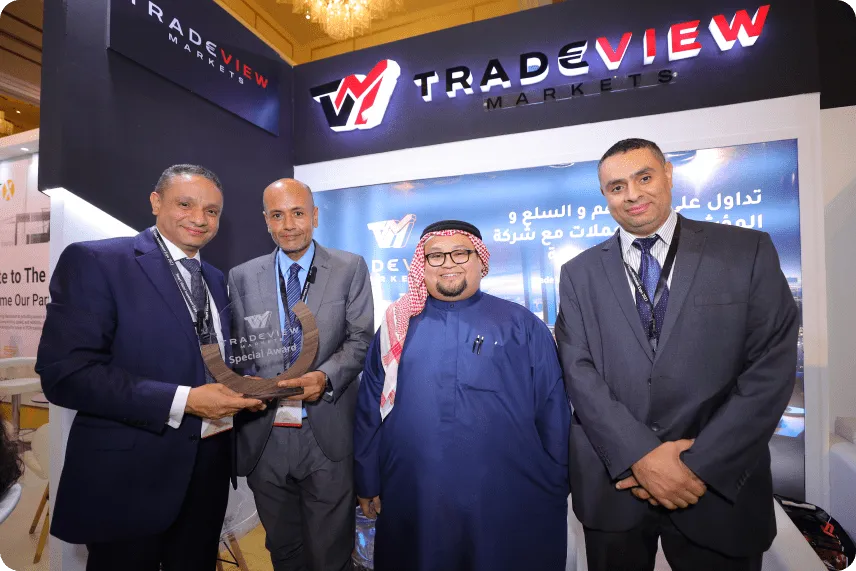 Tradeview MENA team at a company event