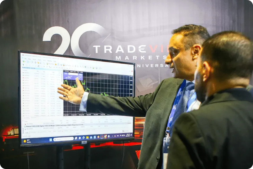 Tradeview MENA team at a company event