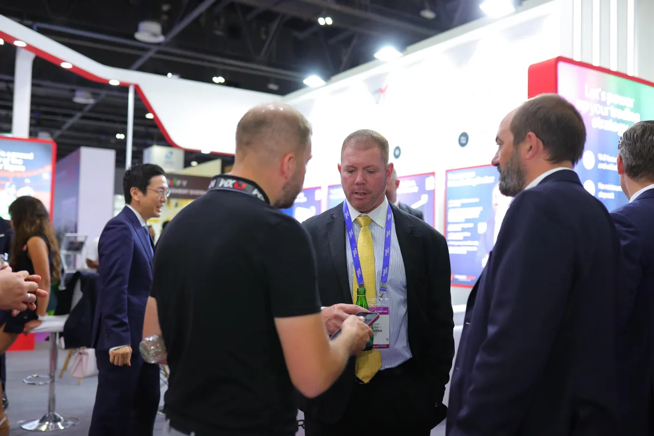 Tradeview MENA team at a company event