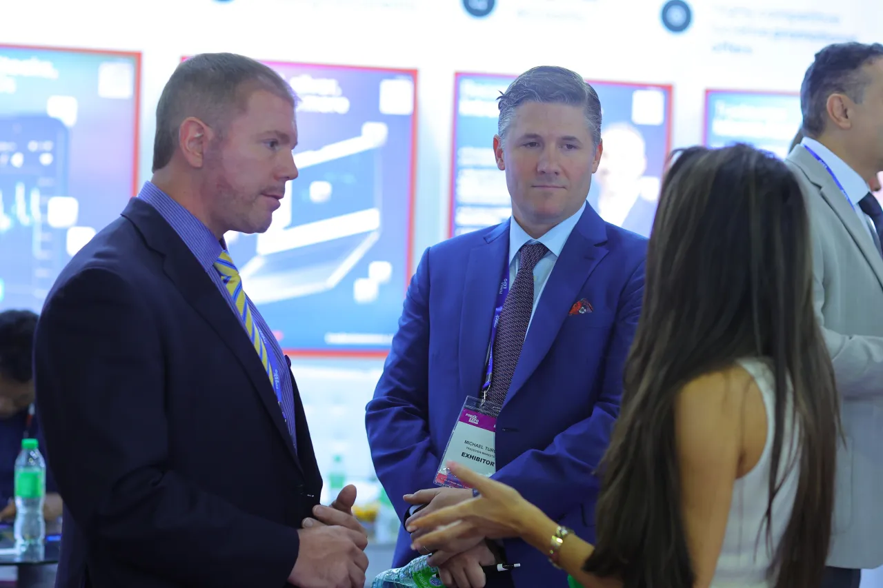 Tradeview MENA team at a company event