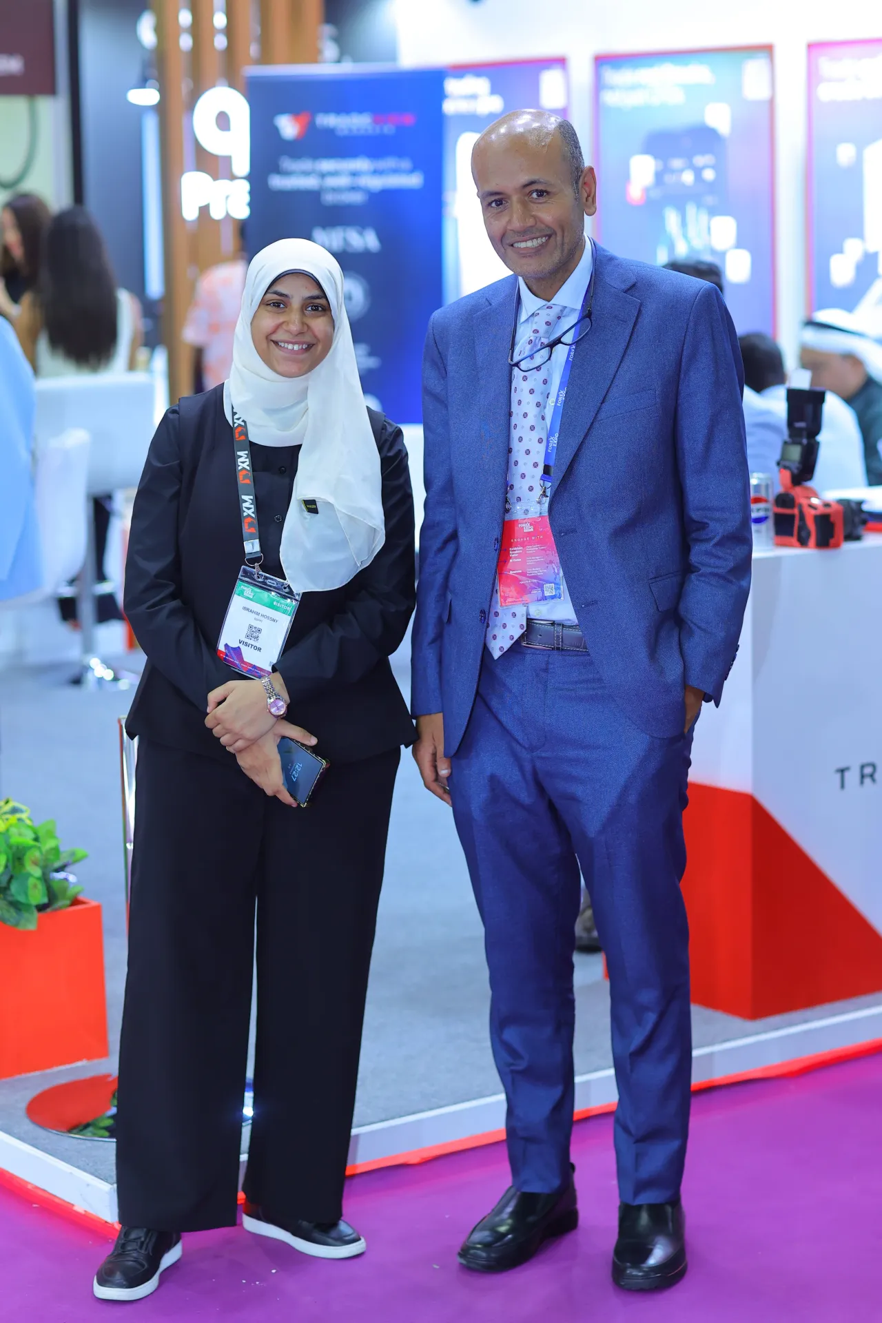 Tradeview MENA team at a company event
