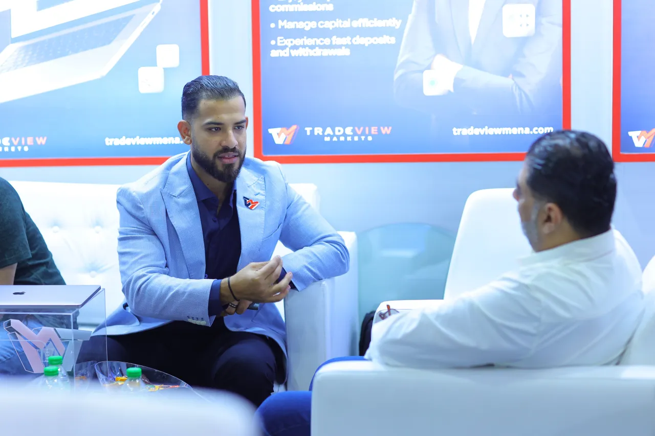 Tradeview MENA team at a company event