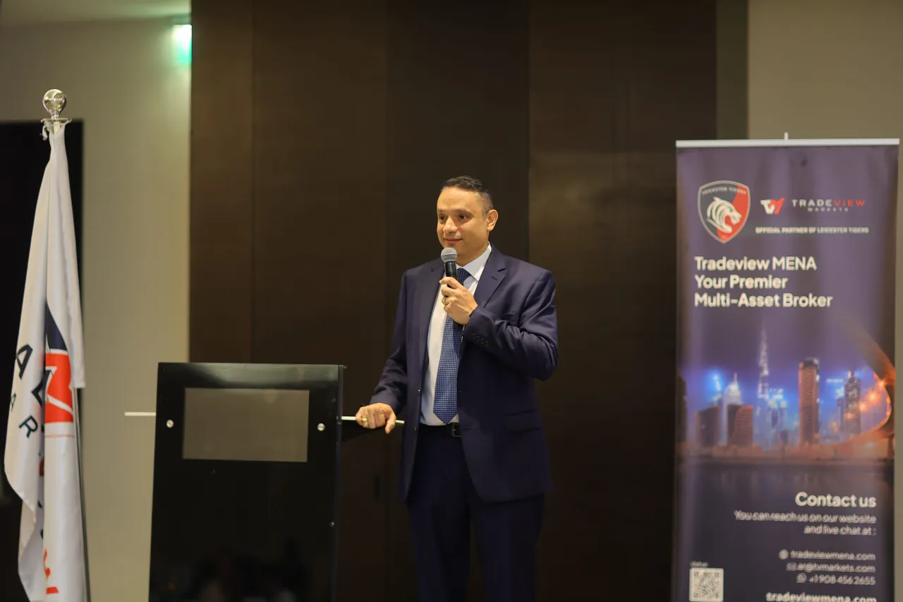 Tradeview MENA team at a company event
