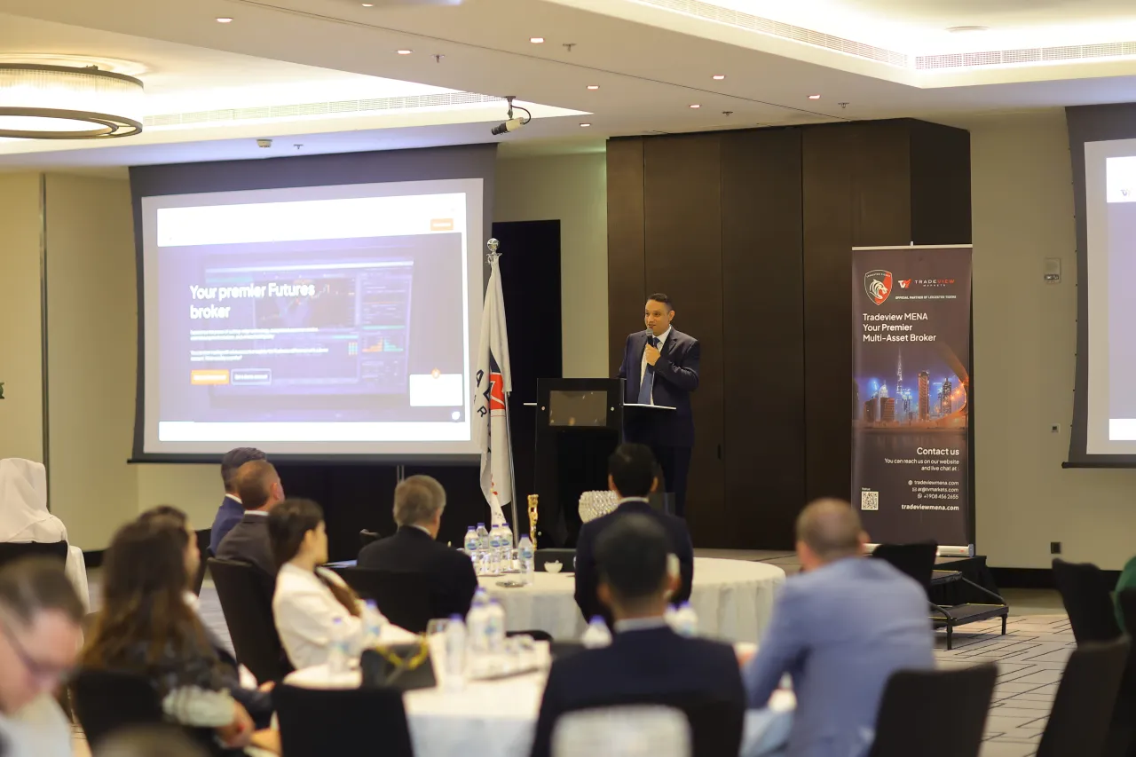 Tradeview MENA team at a company event