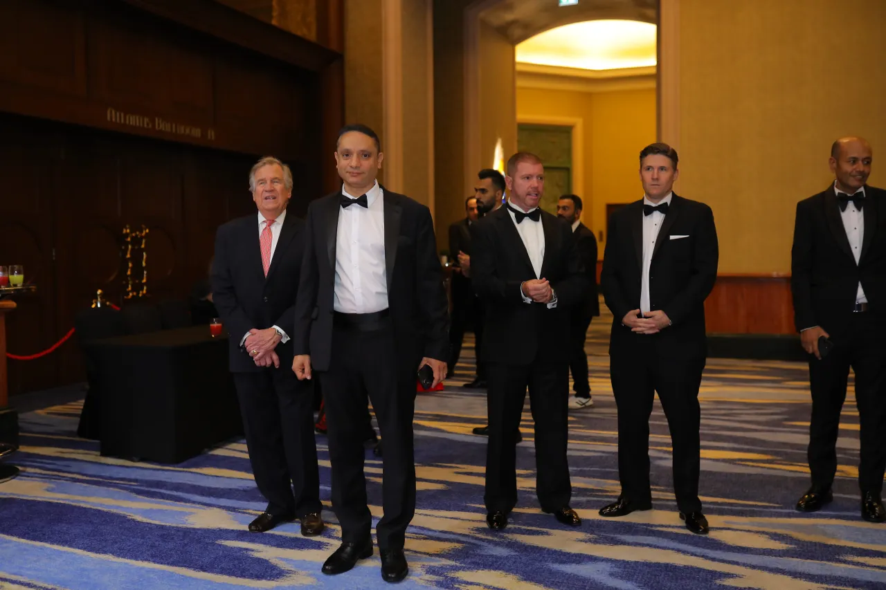 Tradeview MENA team at a company event