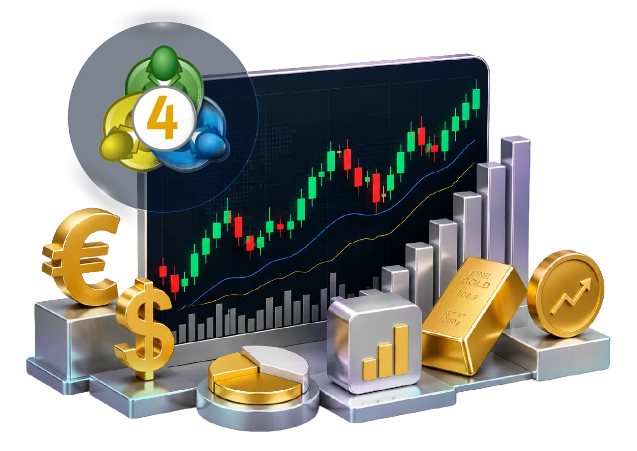منصة ميتاتريدر 4 (MT4) للتداول على الكمبيوتر والجوال من تريد فيو مينا
