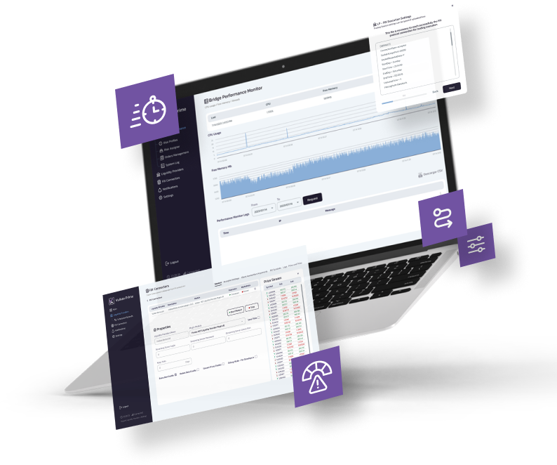 عزز تداولاتك مع Vulkan Prime Bridge