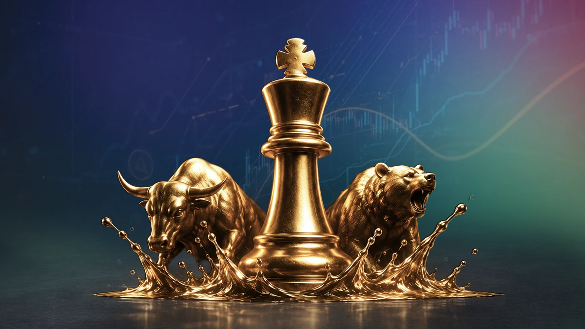 صراع الثيران والدببة على سعر الذهب - تحليل XAU/USD ليوم 9 يونيو 2026